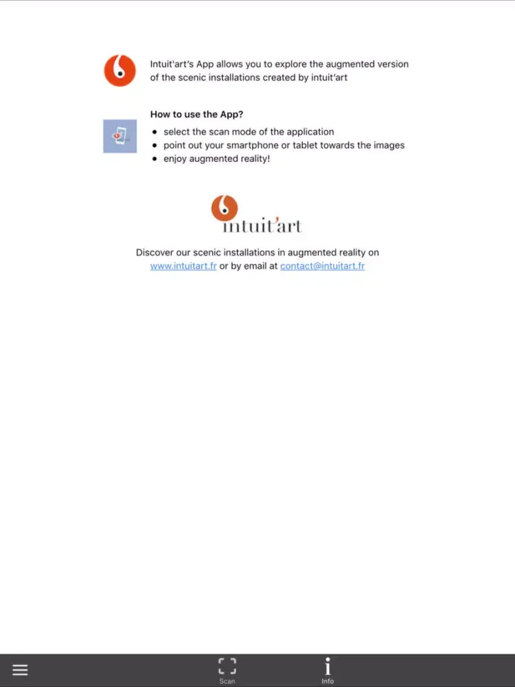 Скриншоты INTUIT'ART iPad 