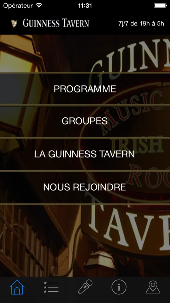 Guinness Tavern应用截图