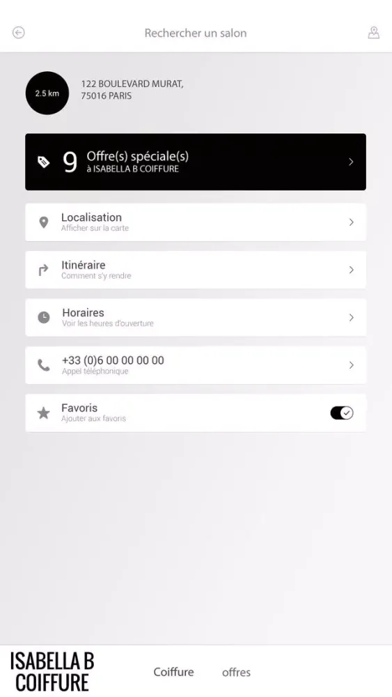 Скриншоты Isabella B Coiffure