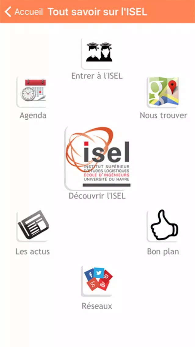 ISEL - Ecole d'ingénieurs Screenshots