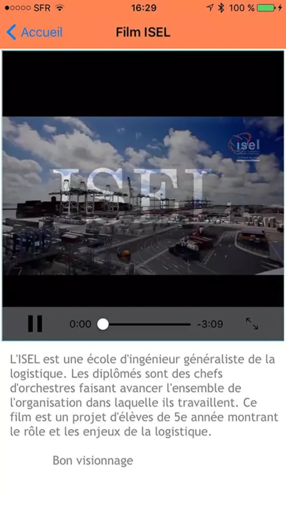 ภาพหน้าจอของ ISEL - Ecole d'ingénieurs