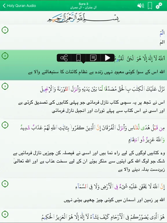 Quran Audio mp3 : Arabic, Urdu iPad 应用截图