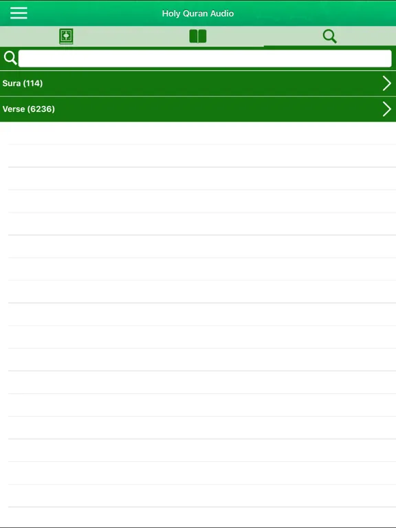 Al Quran Audio Pro in English iPad  Screenshots