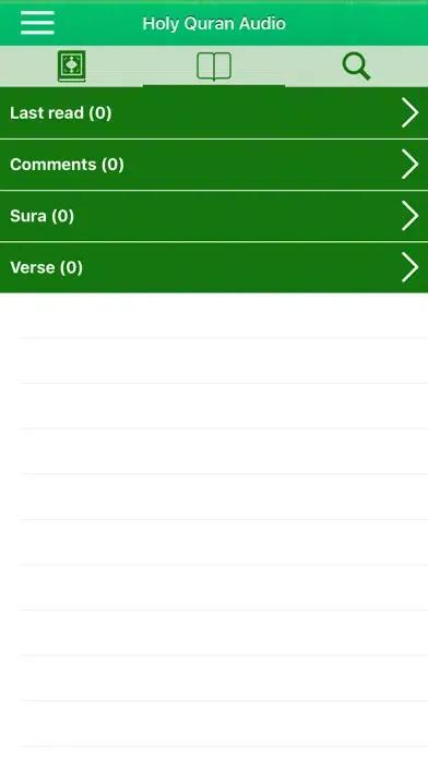 Capturas de pantalla de Quran Audio Portuguese, Arabic