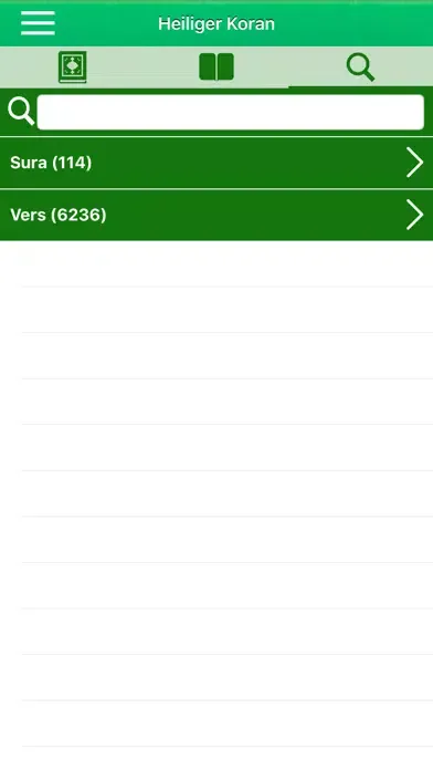 Captures d'écran de Koran Tajwid Deutsch, Arabisch