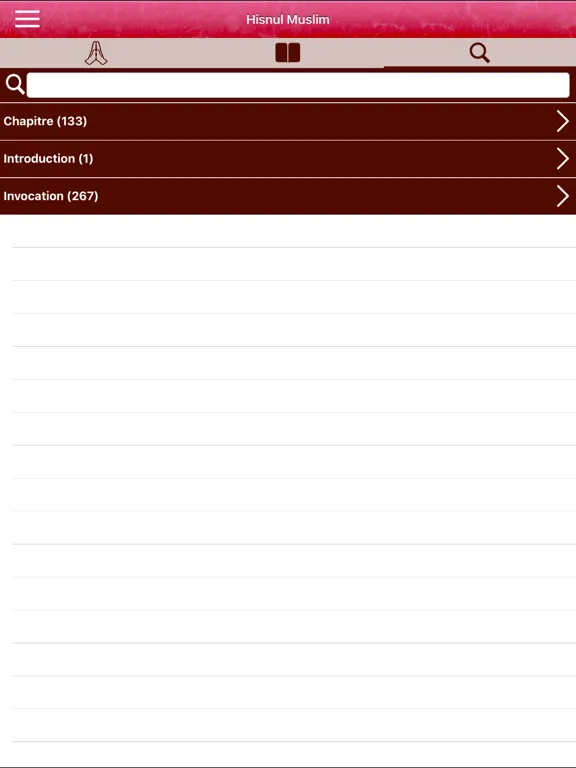 Hisnul Muslim Audio : Français iPad  Ekran Görüntüleri
