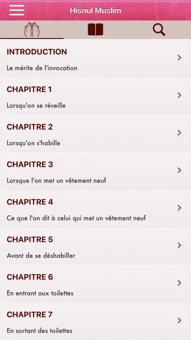 Hisnul Muslim Audio : Français Ekran Görüntüleri