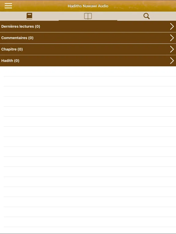 Capturas de pantalla de 42 Hadiths Nawawi Français Pro iPad 