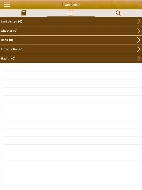 Capturas de pantalla de Riyad as-Salihin in indonesian iPad 