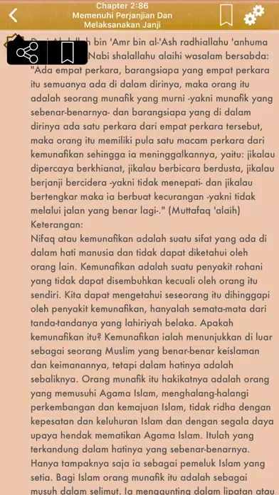 Capturas de pantalla de Riyad as-Salihin in indonesian