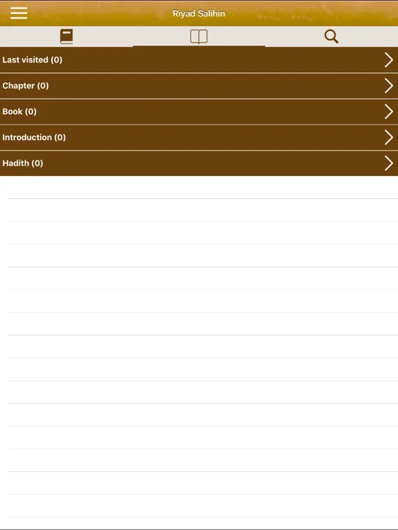 Tangkapan layar Riyad Salihin Pro : indonesian iPad 