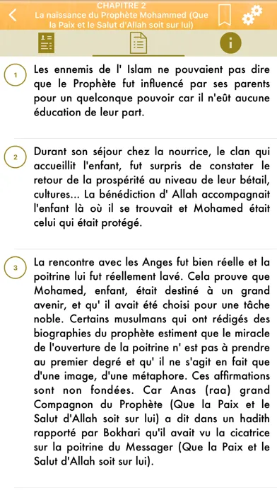 Tangkapan layar As-Sira Pro : Prophète Mohamed