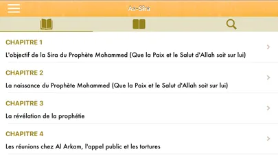 Tangkapan layar As-Sira Pro : Prophète Mohamed