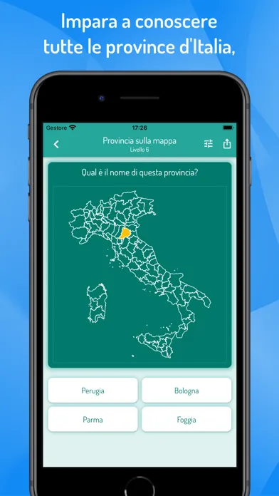 Quiz - Provinces of Italy应用截图