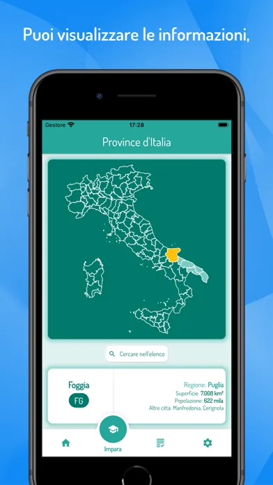 Quiz - Provinces of Italy应用截图
