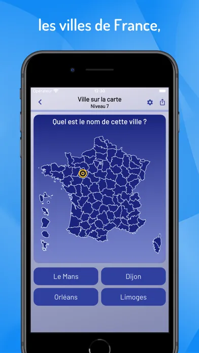 Départements et régions France应用截图