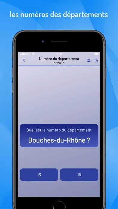 Départements et régions France应用截图