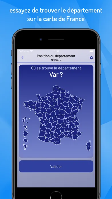 Départements et régions France应用截图