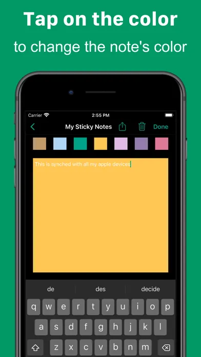 Скриншоты MyStickyNotes - Pro