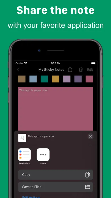 Скриншоты MyStickyNotes - Pro