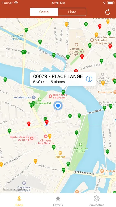 Tangkapan layar Simple VélôToulouse