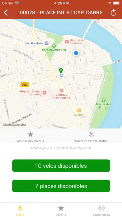 Tangkapan layar Simple VélôToulouse