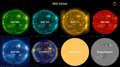 Скриншоты SDO Viewer