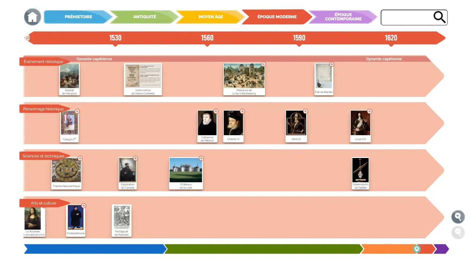 La Frise Historique Numérique Screenshots