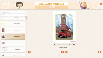 Capturas de pantalla de Mon année d'anglais au CE1