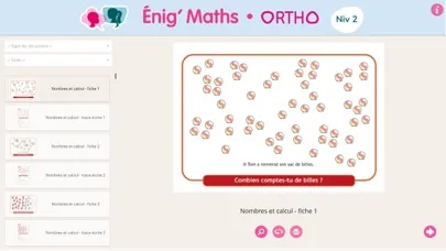 Screenshot di Enig' Maths Ortho - Niv 2