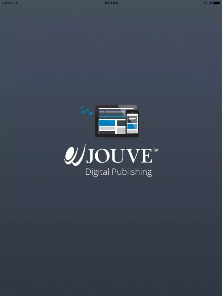 Screenshot di Jouve Digital Publishing iPad 