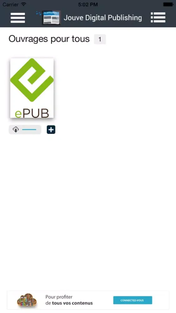 Screenshot di Jouve Digital Publishing