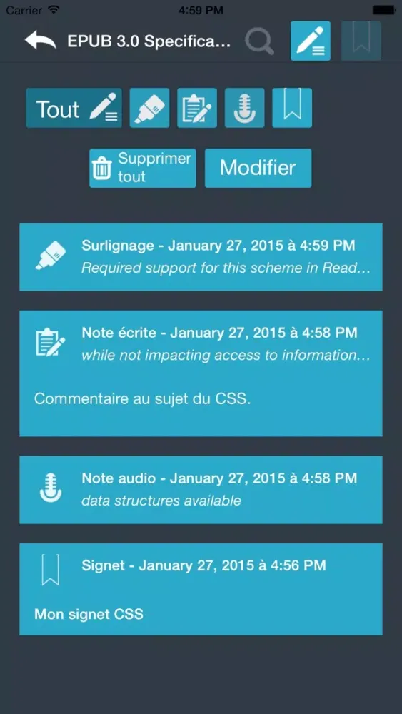 Screenshot di Jouve Digital Publishing