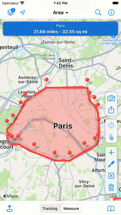 Captures d'écran de MapPath