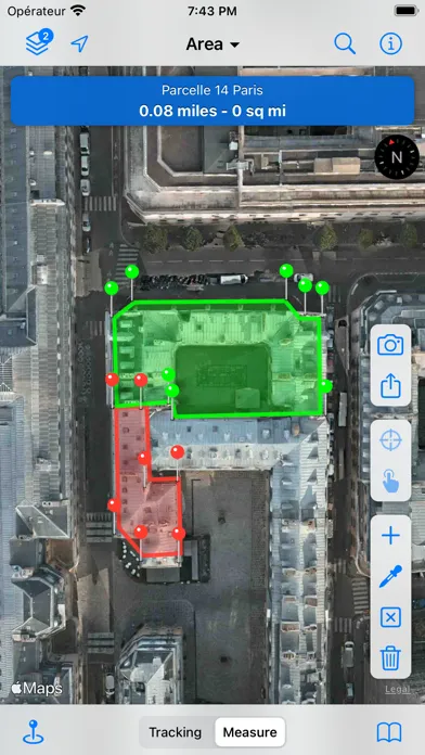 Captures d'écran de MapPath