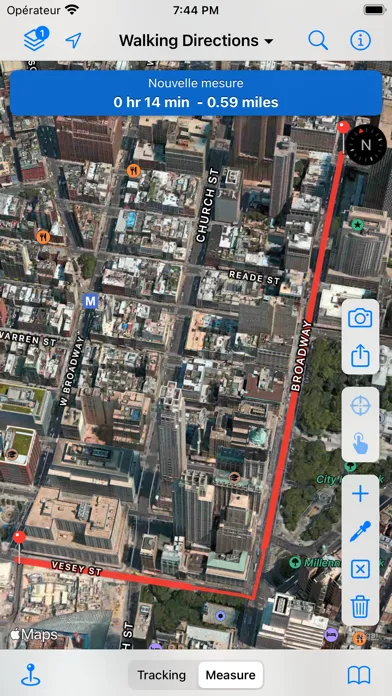 Captures d'écran de MapPath