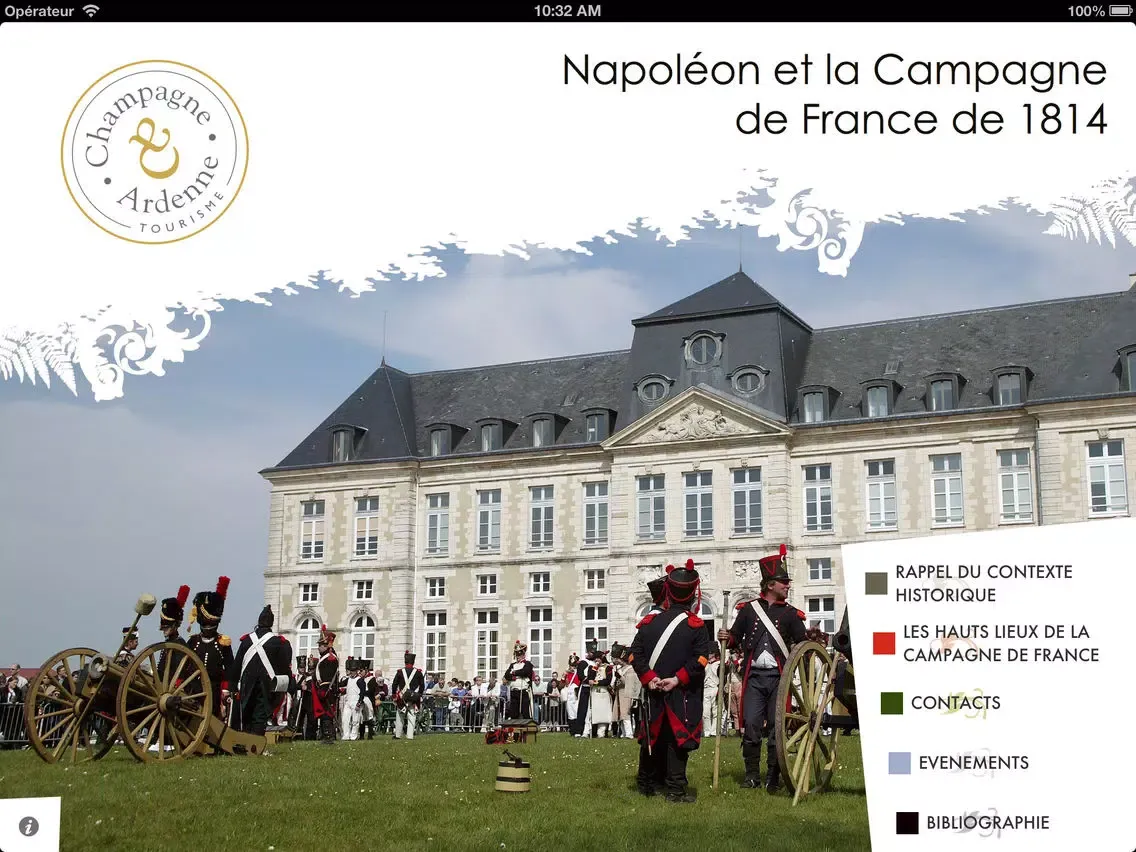 تصاویر Napoleon and the 1814 French campaign iPad 
