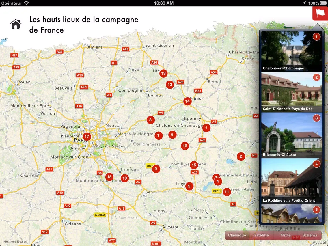 تصاویر Napoleon and the 1814 French campaign iPad 