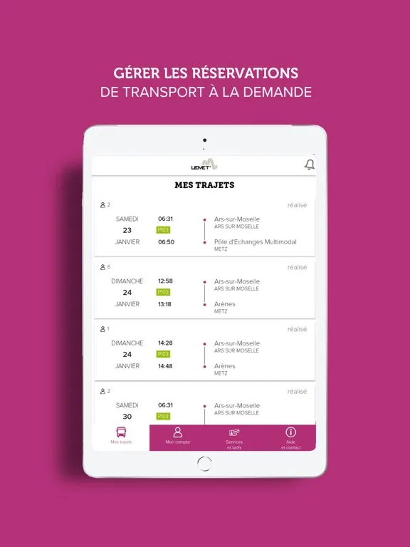 تصاویر Résa LE MET’ iPad 