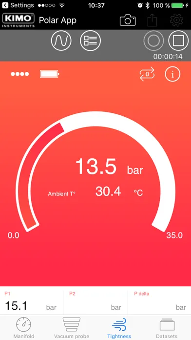 KIMO POLAR APP স্ক্রিনশট