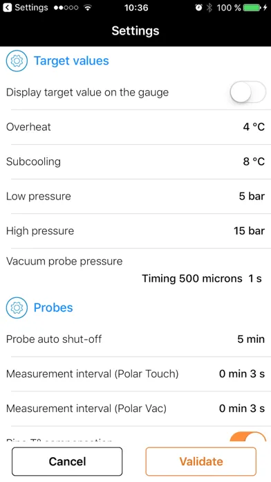 KIMO POLAR APP স্ক্রিনশট