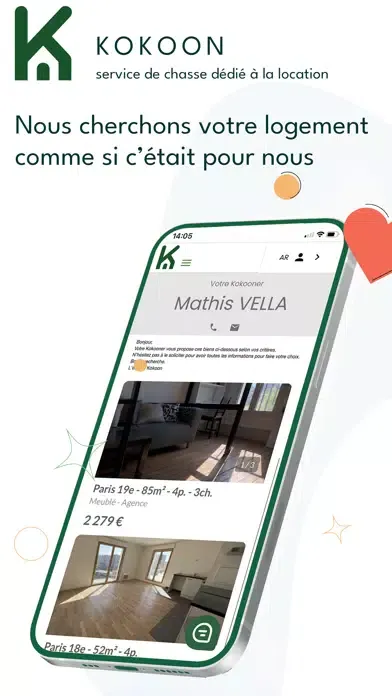 Kokoon - Trouvez un logement Screenshots