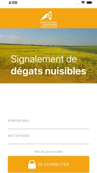 Captures d'écran de Signaler Dégâts Faune Sauvage