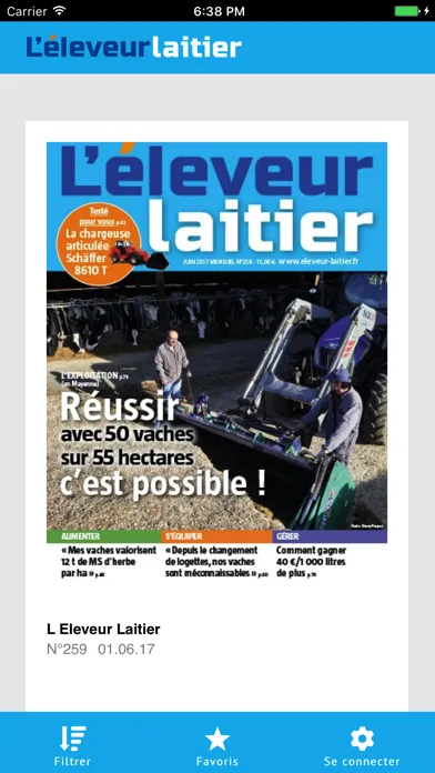 L' Eleveur Laitier Kiosque स्क्रीनशॉट