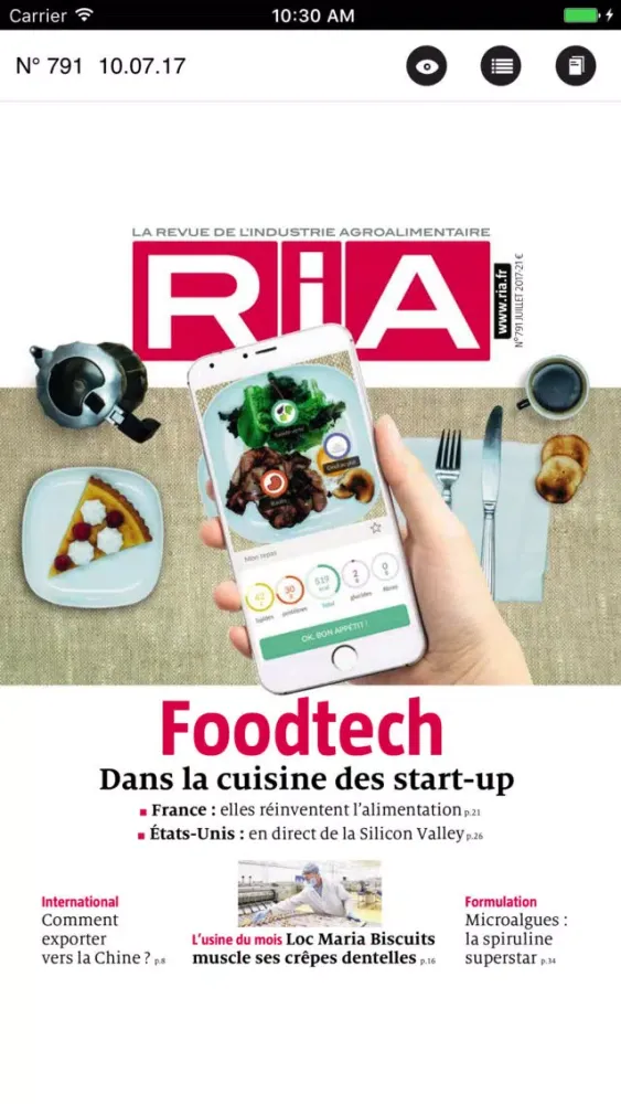 Screenshot di RIA Kiosque