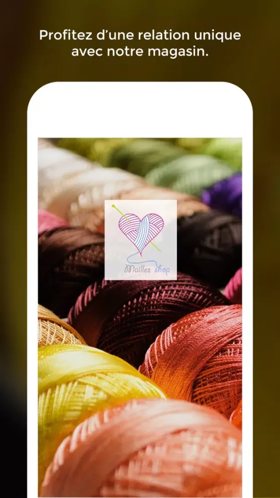 Capturas de tela do Mailles Shop Vichy