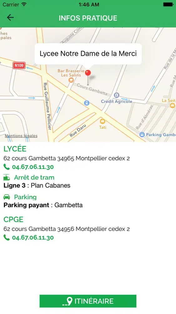 Lycée La Merci應用截圖