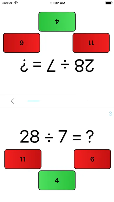 Tangkapan layar calc quiz