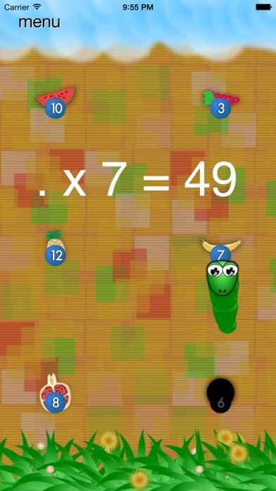 Screenshot di MathSnake