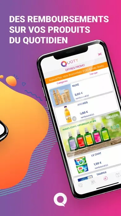 Quoty, Cashback & offres promo 스크린샷